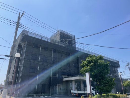 伊勢崎市　足場工事